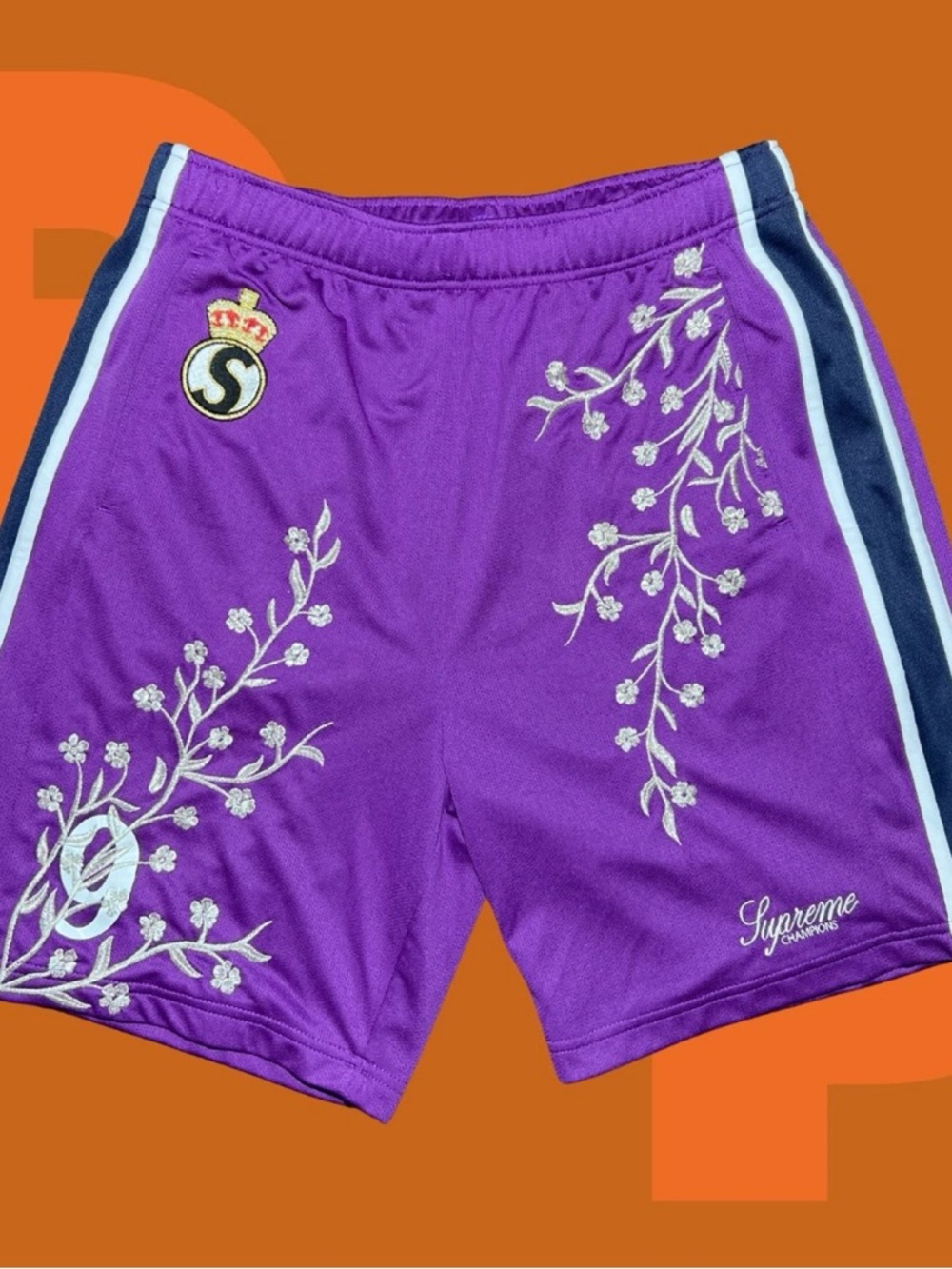 Supreme Floral Soccer Short (Small)